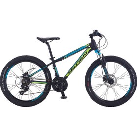 Resim Salcano NG 650 27,5 HD Hidrolik Disk fren 21 Vites Full Shimano Dağ Bisikleti 46cm siyah yeşil 