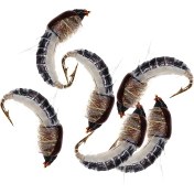 Resim 6/12 adet #10 Kadıncık Yavrusu Sinek Alabalık Balıkçılığı Yemi UV Boncuklu Böcek Yemleri Buz Balıkçılığı Kanca Malzemeleri Yapay Tüy ve Rayon 