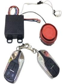 Resim Universal Motosiklet Motorsiklet Elektrikli Bisiklet Alarm Teker Kilitlemeli 