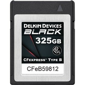 Resim Delkin Devices 325GB Black CFexpress Type B Hafıza Kartı 