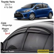 Resim Toyota Uyumlu Yaris Mugen Cam Rüzgarlığı 2013-2018 