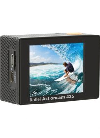 Resim Rollei Action 425 Aksiyon Kamerası 4K Video Çözünürlüğü ile Su Altı Çekim Özelliği 