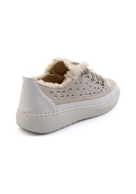 Resim Bambi Bej Kadın Sneaker K01309000318 Bej 