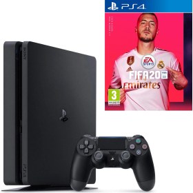Resim Sony PS4 Slim 500 GB Oyun Konsolu + PS4 FIFA 20 Oyun 