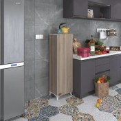 Resim Kenzlife mutfak dolabı mine 128*030*032 crd kapaklı ayaklı banyo evrak ofis kitaplık ayakkabılık kiler 