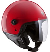 Resim Tucano Urbano El Jettın Yarım Kask Prımavera Kırmızı 