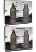 Resim Slazenger Active Sport Erkek Parfüm Yeşil EDT 125 ML + Deodorant 2 x 150 ML 