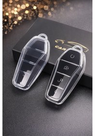 Resim Byd Tang Aksesuar Anahtar Kılıfı Şeffaf 