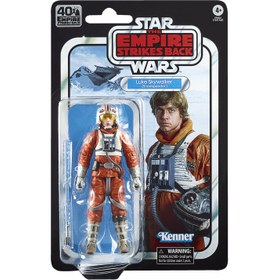 Resim Star Wars The Black Series Luke Skywalker Snowspeeder Figür 