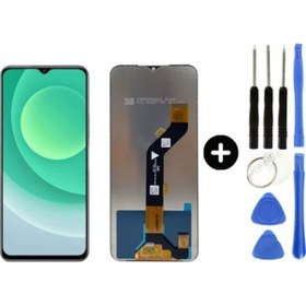 Resim Tecno Spark Pop 7 Kf6 Uyumlu Lcd Ekran Dokunmatik + Tamir Seti 