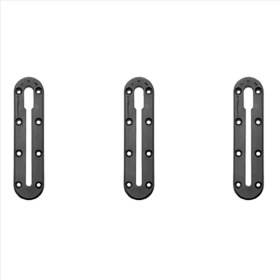 Resim Bueattuh 3x Kayak Slayt Track Rays Braket Dıy Aksesuarları Balıkçılık Çubuk Tutucu Montaj Base Raf Uyumlu Ram (Yurt Dışından) 