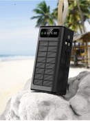 Resim ACL PW-90 LCD Ekran Dahili Mikro, Type-C, Lightning 4XUSB 30,000mAh Powerbank 