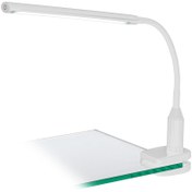 Resim Eglo Laroa Masa Lambası Beyaz Mandallı 4,5W Led 