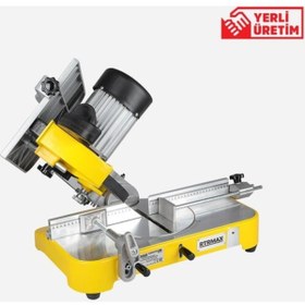 Resim Rtrmax Üstten Tablalı Yatarlı Gönye Kesme Makinası 1100w 300mm Indüsyon Motor 