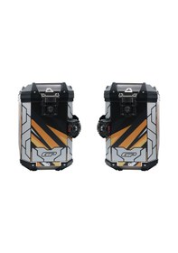 Resim Gp Kompozit Dsn07 Universal 40 Lt X 2 Desenli Alüminyum Motosiklet Yan Çanta Seti Diğer 