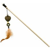 Resim Eastland Doğal Catnipli Kalpli 40 CM Kedi Oltası 