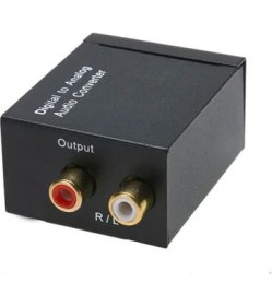 Resim Platoon Dijital To Analog Ses Dönüştürücü Converter Optik To Analog Dönüştürücü 