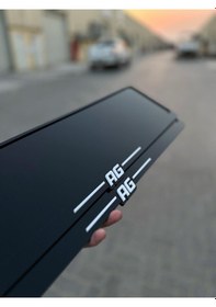 Resim Baş Harflerinize Özel Kesim Full Pleksi Plakalık 