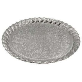Resim Anka Zamak Tepsi 26 cm 