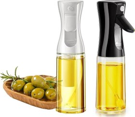 Resim Orret Home Sprey Yağdanlık Cam Şişe Yağ Püskürtücü 225 ml Airfryer Kızartma Izgara Salata İçin Yağlık 