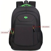 Resim Oldfriend Yeşil Dayanıklı Unisex 17 İnç Laptop Sırt Çantası 156 İnç Bölmeli Ayarlanabilir Askılar Yeşil 