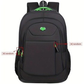 Resim Oldfriend Yeşil Dayanıklı Unisex 17 İnç Laptop Sırt Çantası 156 İnç Bölmeli Ayarlanabilir Askılar Yeşil 