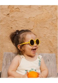 Resim Olivio&co Classic Round Toddler Güneş Gözlüğü - Citrus Yellow Çok Renkli 