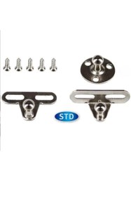 Resim HOBİDABİ 4 Adet Dolap Amortisörü Gazlı Piston Kapak Hidroliği 27 Cm 100newton - Mobilya Makasları - Tek Ebat 