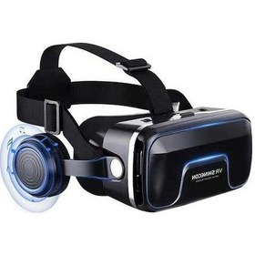 Resim Bosphorusboutique Vrshınecon Vr Sürümü Sanal Oyun Kulaklıklı Gözlük 3d Gerçeklik G04ea Dijital Artırılmış 7th Nesil Oyun Gözlüğü 