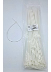 Resim Cırt 4,8 Mm X 400 Mm Kablo Bağı İthal Beyaz 1 Paket 100 Adet Unıversal Cc Siyah 