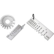 Resim Sourcingasia Adet Metal Sac Kalınlık Ölçer Kaynak Ölçer Muayene Araçları ve 1 Takım Kaynak Ölçer Kaynak Ölçer Muayene Aracı (Yurt Dışından) 