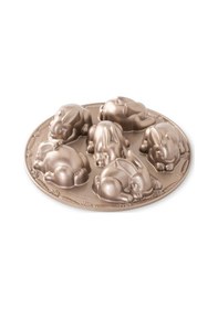 Resim Nordicware Minik Tavşanlar Kek Kalıbı - Platin 
