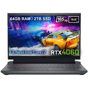 Resim NB Gaming G15 5530 G155530014UV7 i7-13650HX 15.6" 64 GB RAM 2 TB SSD Nvidia RTX 4060 8GVGA FHD Ubuntu Gaming Laptop Dell