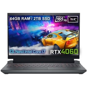 Resim NB Gaming G15 5530 G155530014UV7 i7-13650HX 15.6" 64 GB RAM 2 TB SSD Nvidia RTX 4060 8GVGA FHD Ubuntu Gaming Laptop 