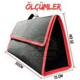 Resim Araç Bagaj Düzenleyici Çanta 50x20x15cm 