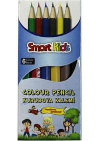 Resim Smart Kids 6 Renk Kuruboya Kalem Seti - Mini 