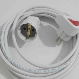 Resim Tek Anahtarlı Fiş ve Tekli Uzatma Kablosu 