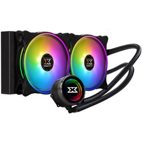 Resim Xigmatek Aurora 240 En42807 Intel/amd Tümü 2*120mm At 120 Rainbow Fan Cpu Sıvı Soğutucu 