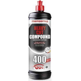 Resim Menzerna Heavy Cut Compound Yeni 400 Ağır Çizik Giderici Kalın Pasta 1 Litre 