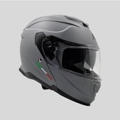 Resim Arwic AR935 Mat Çene Açılır Ece-R 22.06 Motosiklet Kaskı Gri 