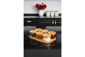 Resim Özbience 13 Parça Cam Kahvaltılık Takımı, Şık ve Dayanıklı Tasarım 