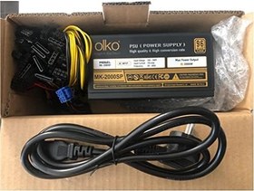 Resim Olko MK-2000SP 2000W 96+ 2 Fanlı Mining Powersuply Kutulu 