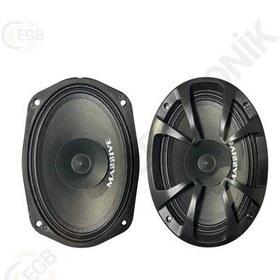 Resim Massive Ms-m694fx 300w 6x9 Oval Midrange Hoparlör 