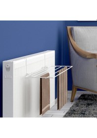 Resim Kalorifer Çamaşır Kurutmalık Askısı Beyaz 