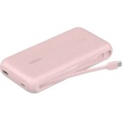 Resim Belkin BPB024 30W 20K Entegre Kablolu Powerbank - Pembe 