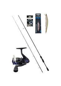 Resim Okuma Fin Chaser 40 Fujin Sniper 270cm 10-30 Gr Spin Olta Takımı Seti 