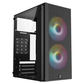 Resim Freedom Storee Frisby FC-8970G Mini Tower Gaming Kasa (300W) 2 x 120MM Rainbow Fan 