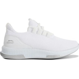 Resim Slazenger ABENA I Kadın Sneaker Koşu & Yürüyüş Ayakkabısı Beyaz / Gümüş 