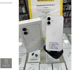 Resim Apple iPhone 16 Plus İkinci El TR | 128 GB | Beyaz 