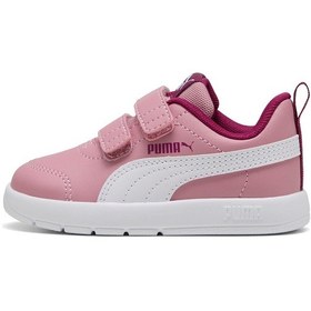 Resim Puma Courtflex V3 V Bebek Pembe Sneaker Pembe 